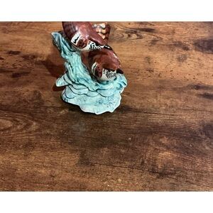 vintage Stangl Pottery Double Wren figurine, model number 3401D.